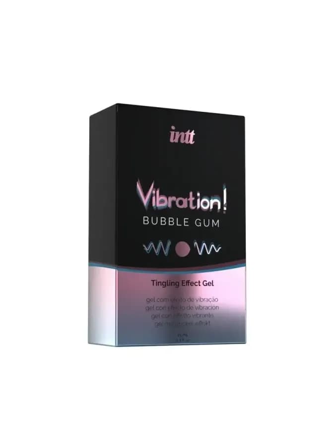 Интимный гель с эффектом вибрации Vibration! Bubble Gum 15мл — фото 4