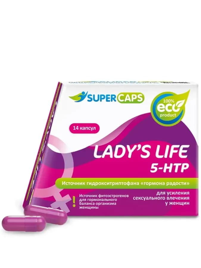 Средство возбуждающее для женщин Lady's Life, 14 капсул