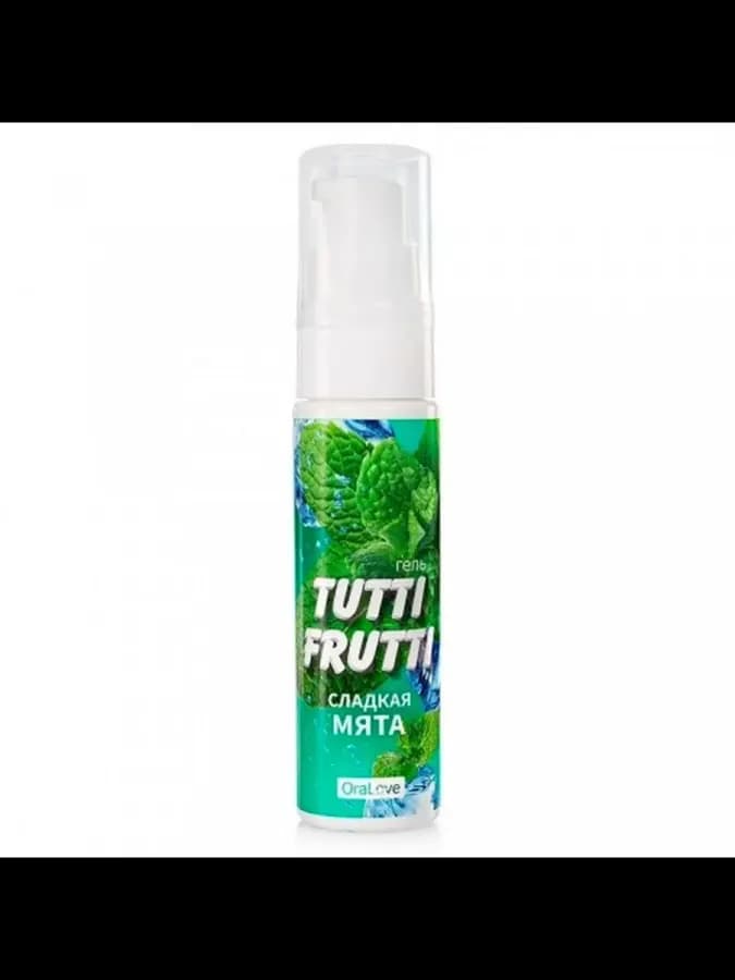 Интимный гель TUTTI-FRUTTI, сладкая мята, 30 г