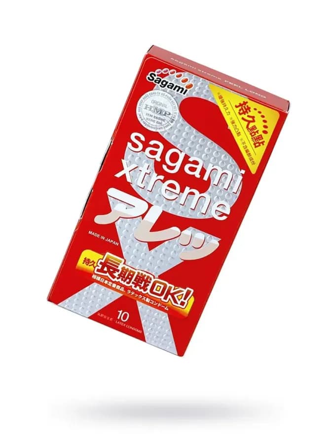 Утолщенные презервативы Xtreme Feel Long с точками - 10 шт