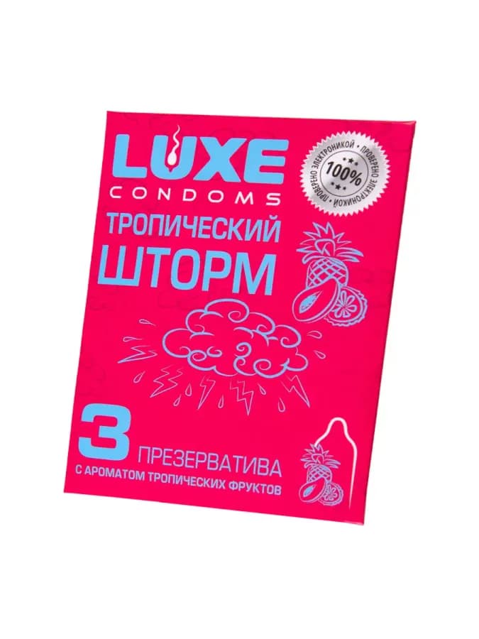 Презервативы Luxe конверт Тропический шторм манго 18 см — фото 6