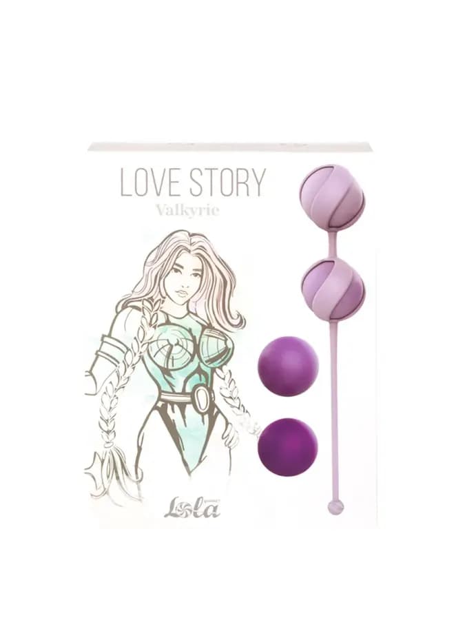 Набор Сменных Вагинальных Шариков Love Story Valkyrie Purple