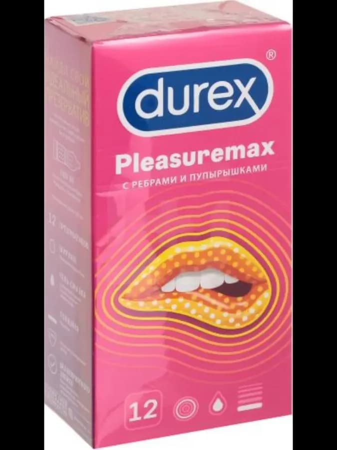 Презервативы pleasuremax с ребрами и пупырышками 12 шт — фото 4