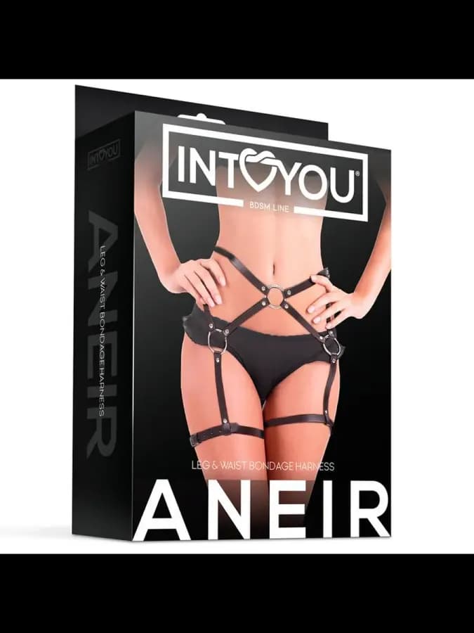 Стрепы на бёдра Aneir, LoveCherry, пробковый текстиль