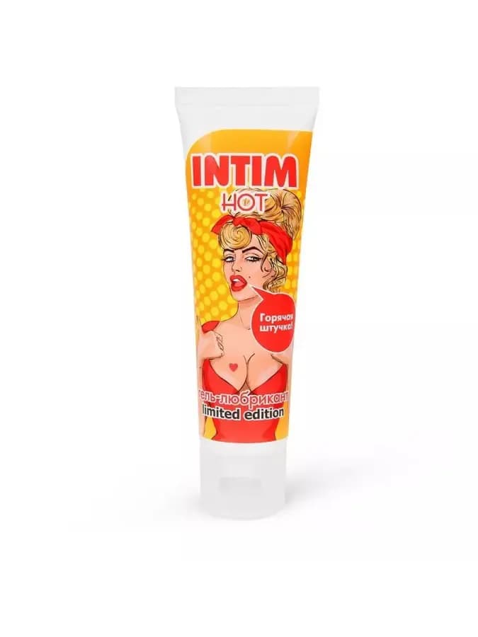 Гель-любрикант INTIM HOT серии LIMITED EDITION, туб, 50 г