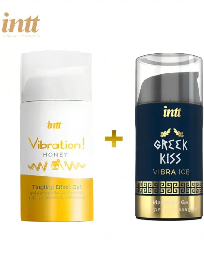 Набор жидких вибраторов Honey 15 мл + Greek Kiss 15 мл