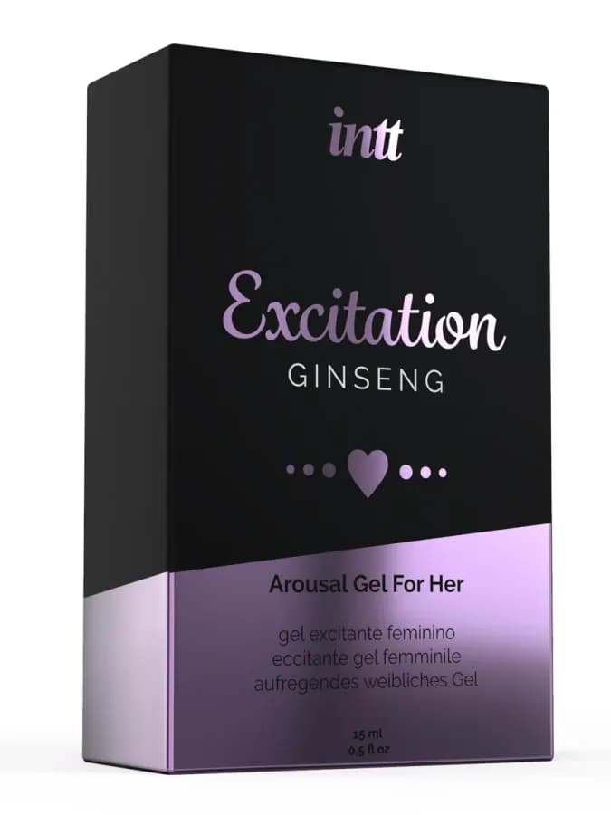 Intt Excitation - возбуждающий гель с женьшенем для женщин, 15 мл — фото 3