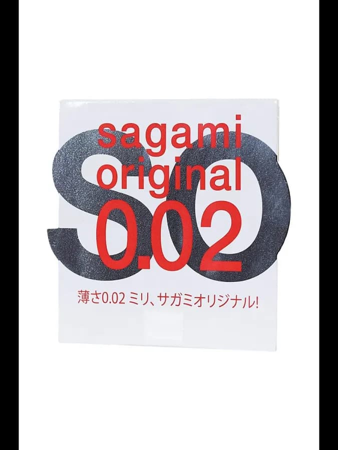 Ультратонкий презерватив - SAGAMI Original 0.02 (полиуретановый) - 1 шт