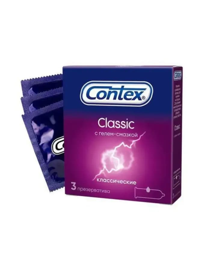 Презервативы Contex Classic, классические, 2 упак по 3 шт — фото 2