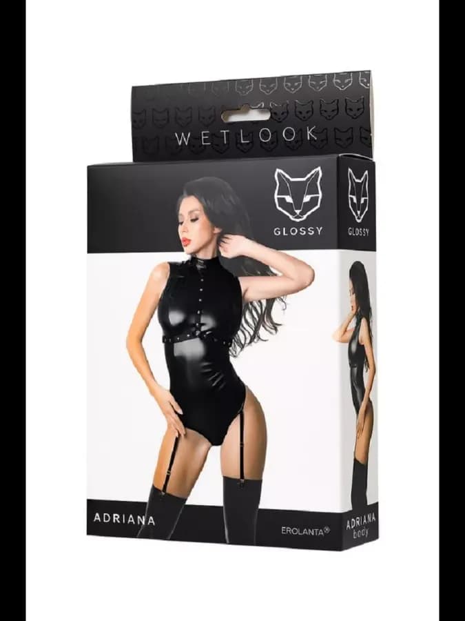 Боди Adriana из материала Wetlook M — фото 3