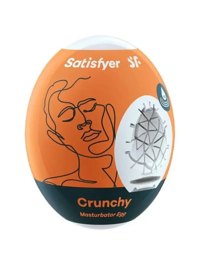 Мастурбатор-яйцо Satisfyer Egg Single crunchy
